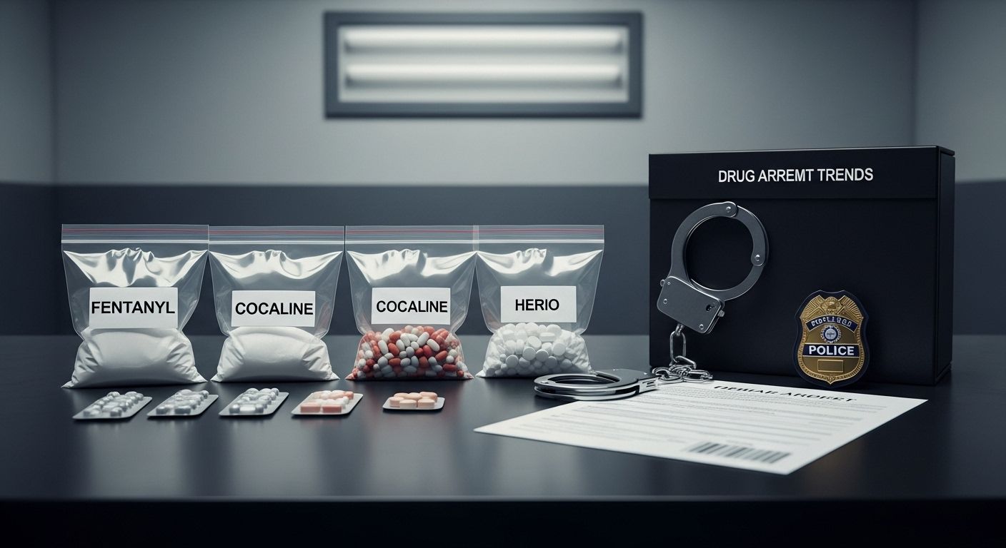 Lake County Drug Arrest Trends: Fentanyl, Cocaine, and Heroin on the Rise