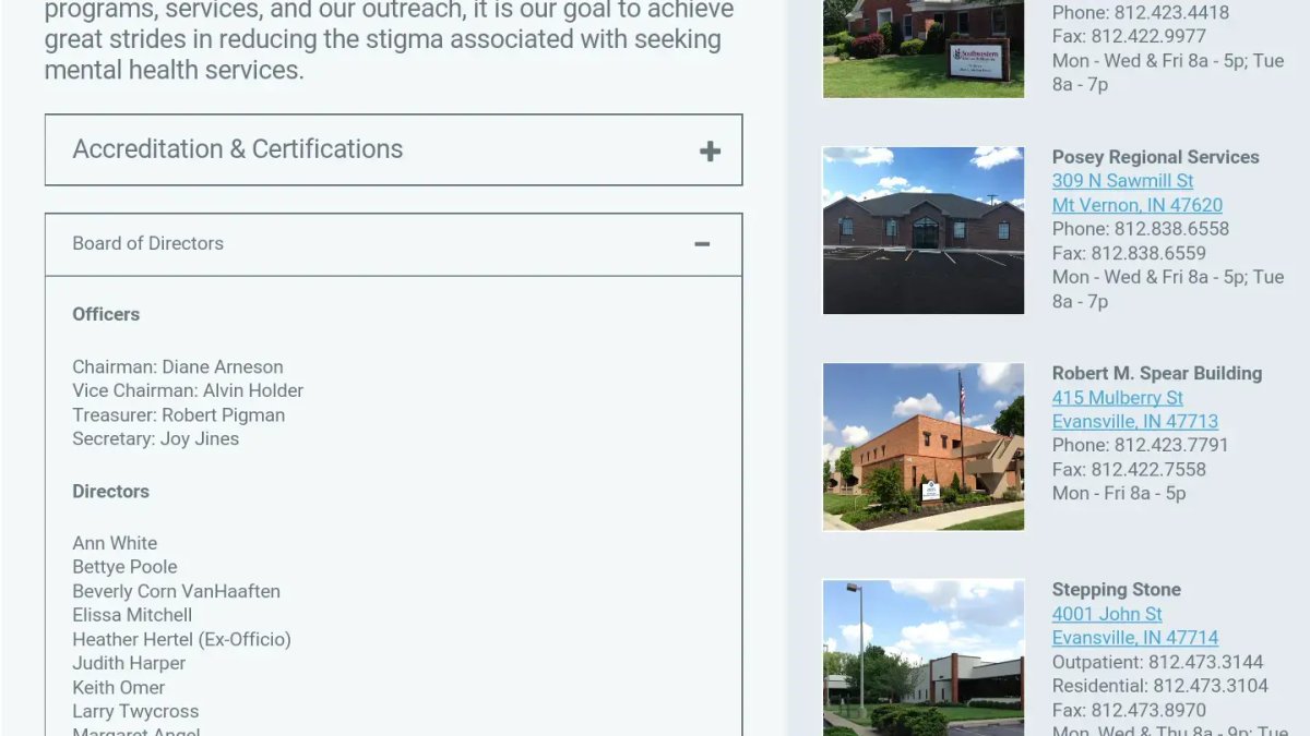 Southwestern Behavioral Healthcare - Lillian G. Moulton Center - Image 2 of 4